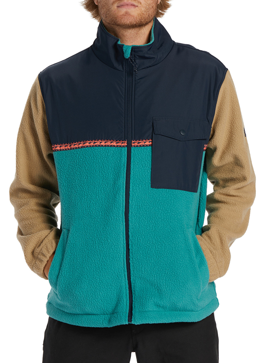 Billabong Çok Renkli Erkek Kapüşon Yaka Polar Sweatshırt ABYFT00313 Boundary Trail Zip