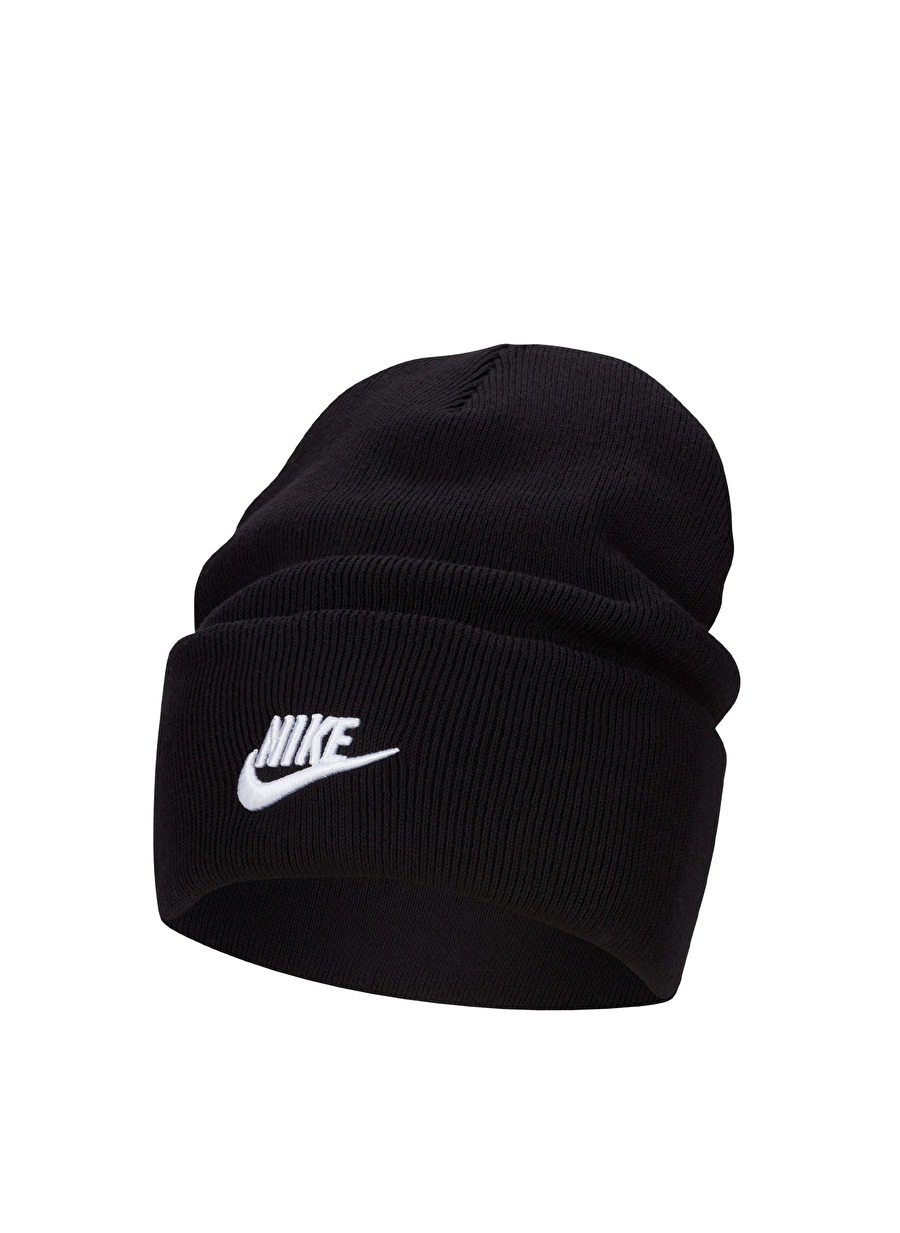 Nike Siyah Unisex Bere FB6528-010-U NK PEAK BEANIE TC FUT