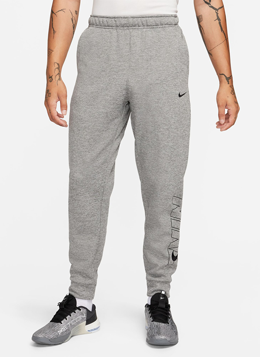 Nike Gri Erkek Uzun Eşofman Altı FB6892-063-M NK TF PANT TAPER HBR