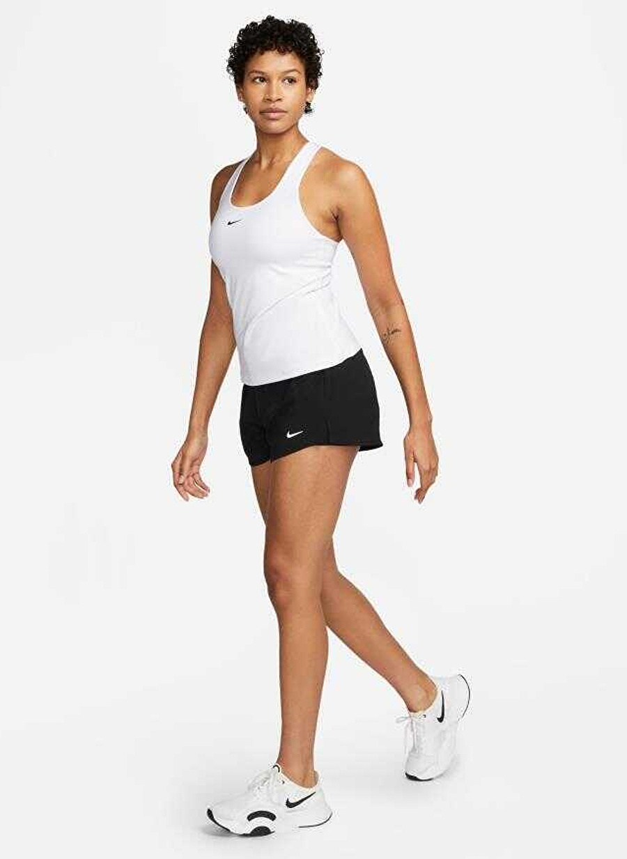 Nike Beyaz Kadın Normal Kalıp Sporcu Sütyeni DV9897-100-W NK DF SWOOSH BRA TANK