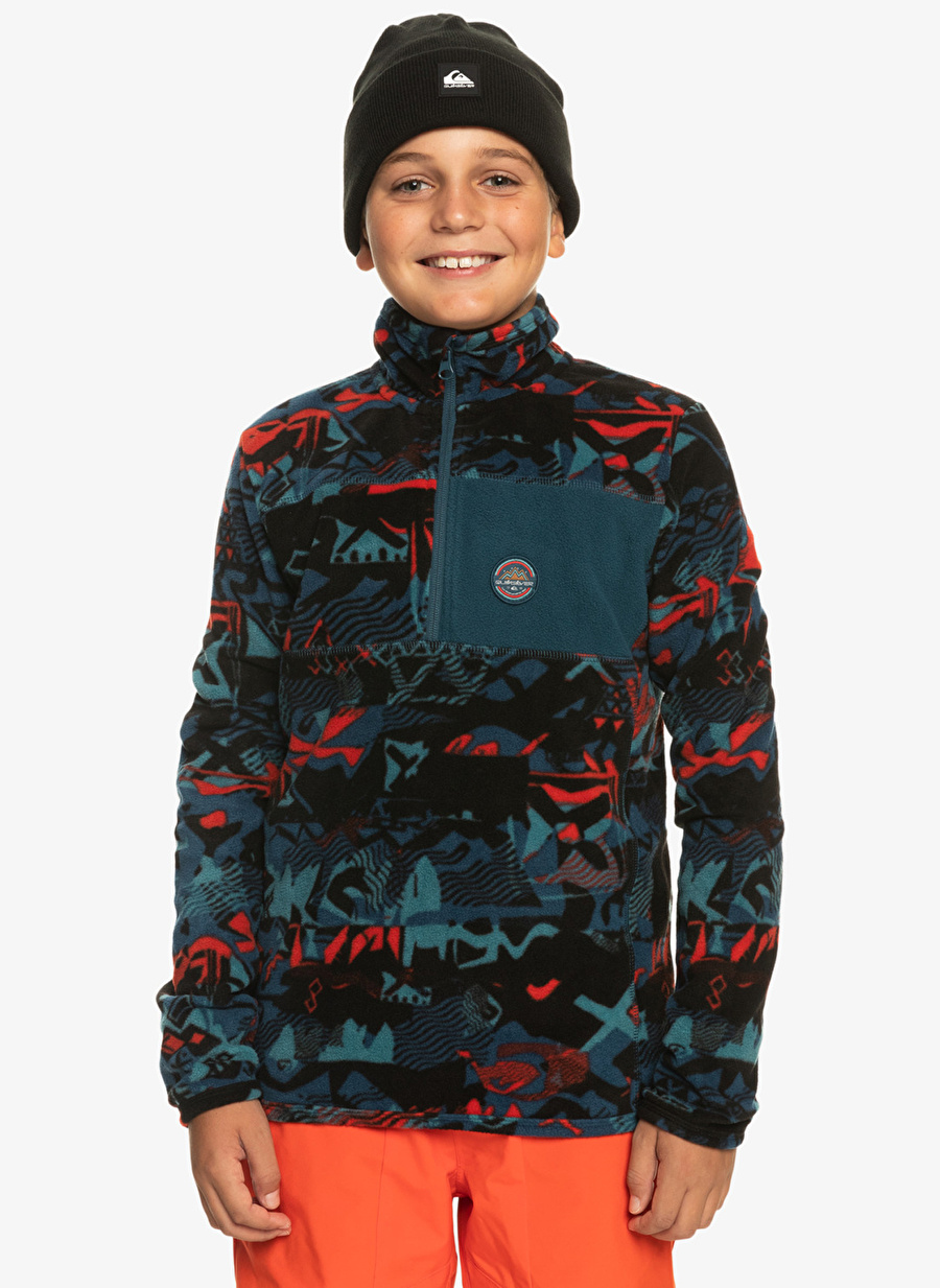 Quiksilver Çok Renkli Erkek Çocuk Dik Yaka Polar Üst EQBFT03862