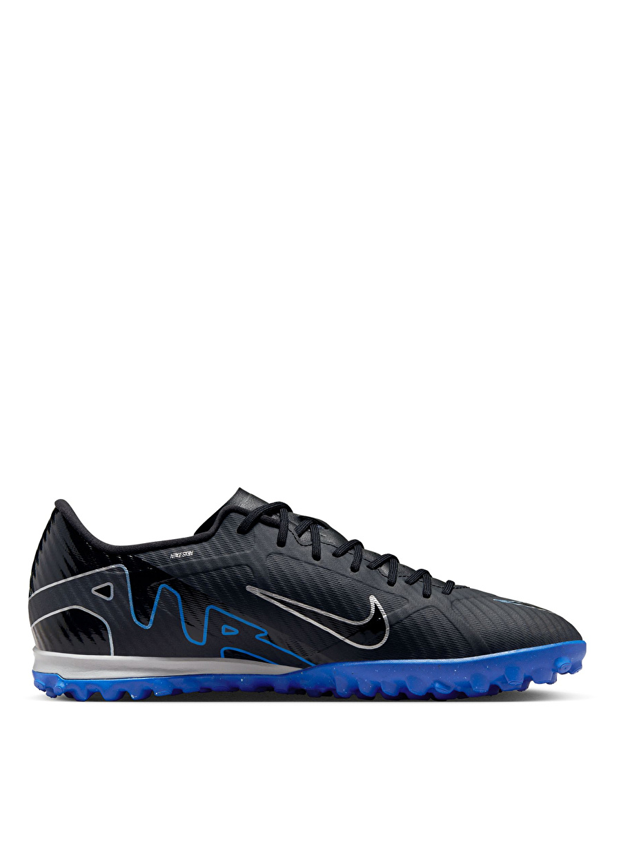 Nike Siyah - Gri - Gümüş Erkek Halı Saha Ayakkabısı DJ5635-040-ZOOM VAPOR 15 ACADEMY TF