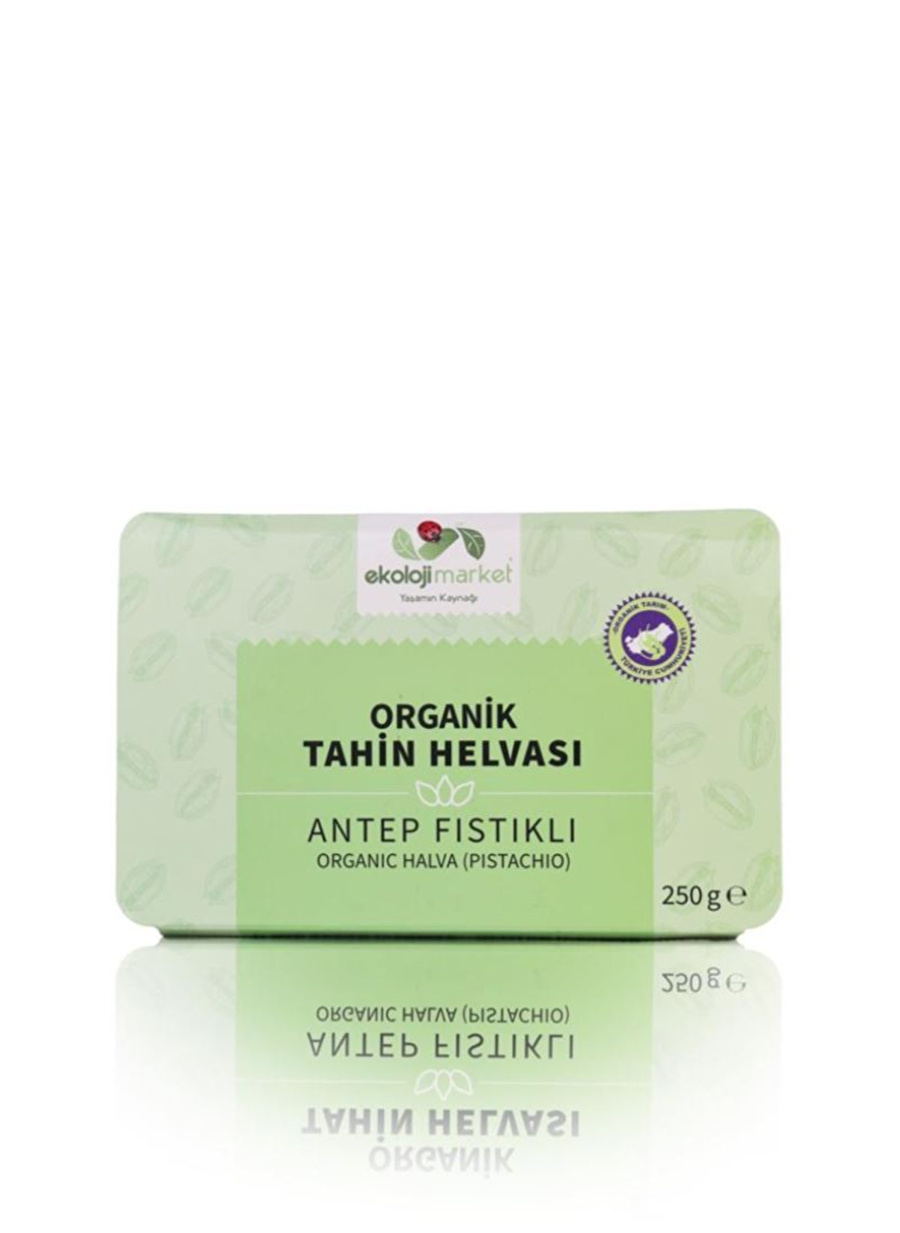 Ekoloji Market Organik Tahin Helvası(Tane Antep Fıstıklı) 200Gr