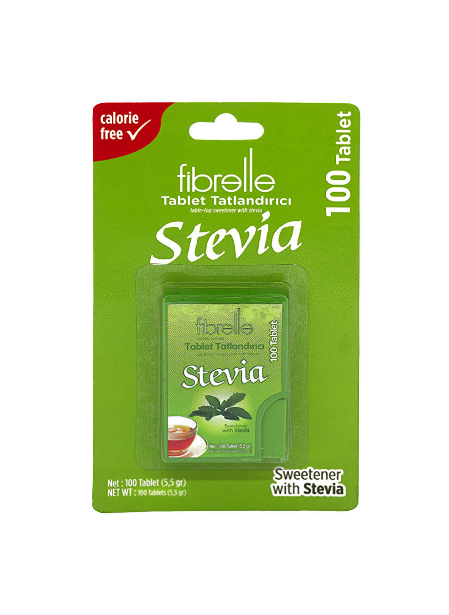 Fibrelle Stevialı Tablet Tatlandırıcı