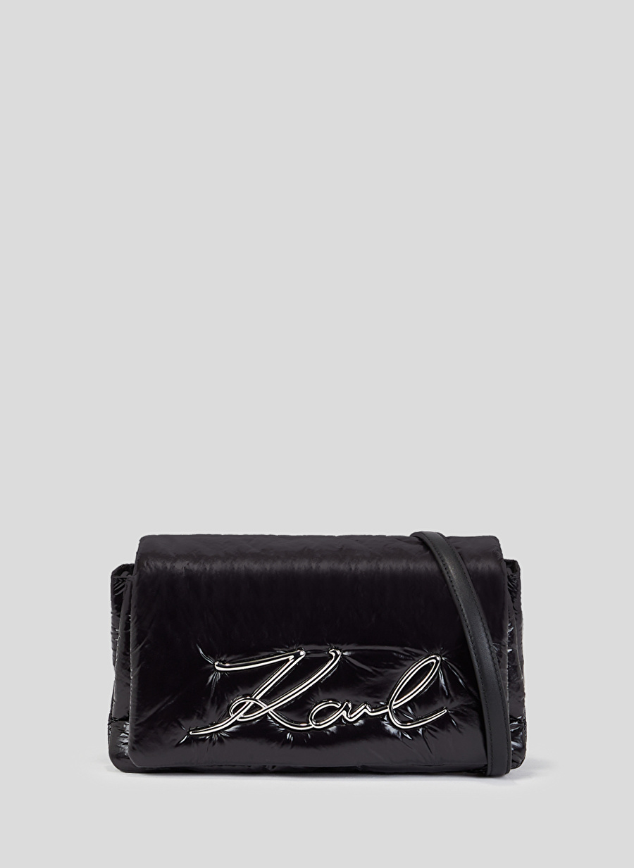 KARL LAGERFELD Siyah Kadın 27x16x12 cm Çapraz Çanta 236W3006999