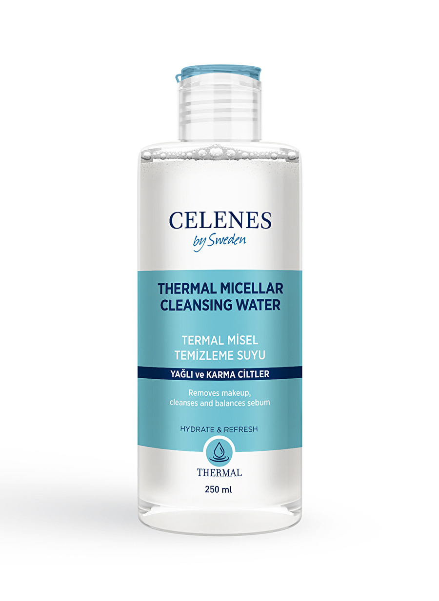 Celenes Thermal Misel Temizleme Suyu Yağlı/Karma Ciltler 250 ml