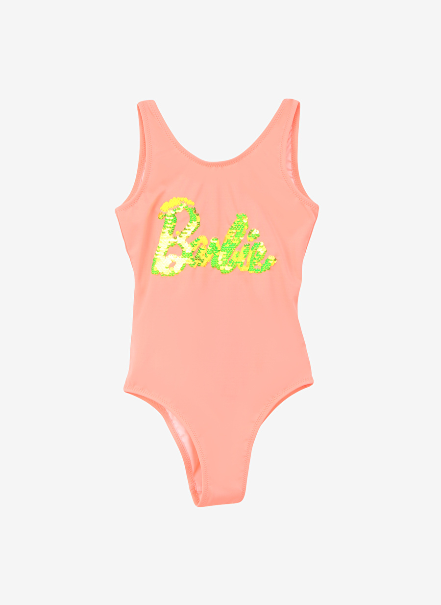 Barbie Neon Pembe Kız Çocuk Mayo BRB4SG-MYO6012