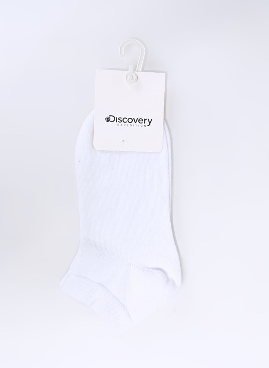 Discovery Expedition Beyaz Kadın Sneaker Çorabı UL-PTK-KDN