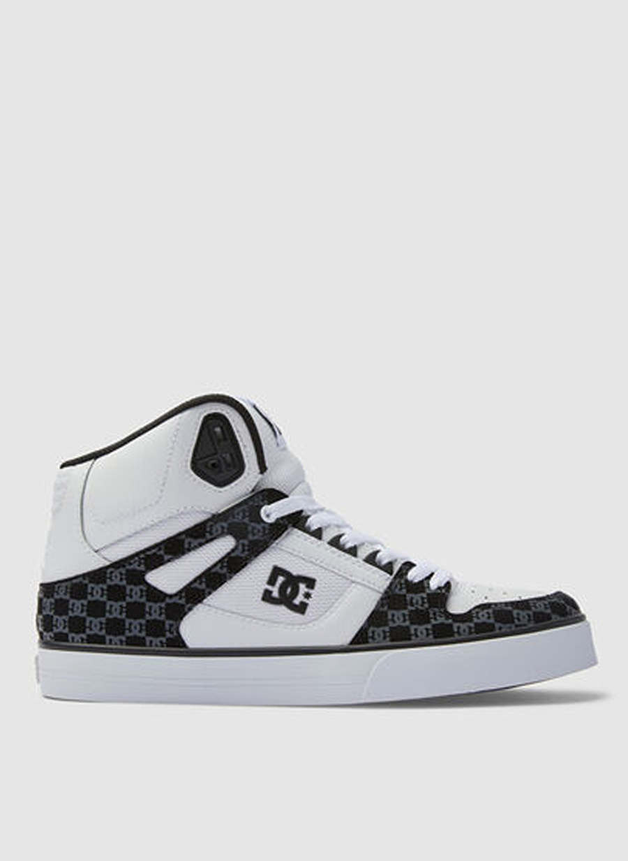 Dc Shoes Beyaz Erkek Deri Lifestyle Ayakkabı ADYS400043-BWGM PURE HIGH-TOP WC