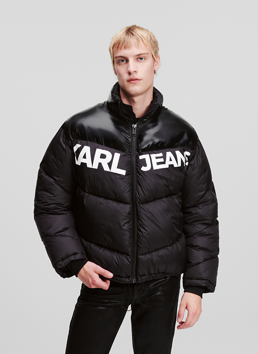 Karl lagerfeld mens puffer jacket best sale