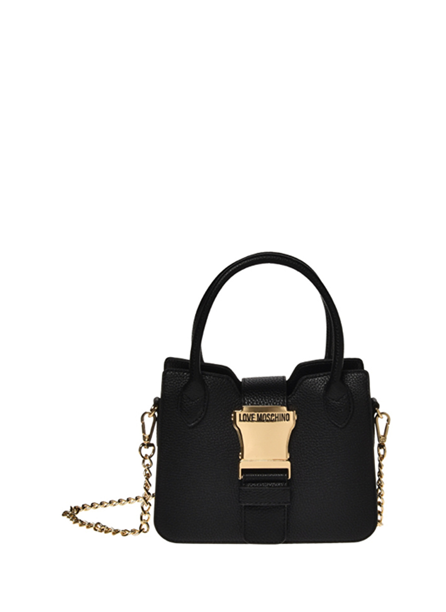 Love Moschino Siyah Kadın 15x19x8 cm Çapraz Çanta JC4236PP0HK1000A