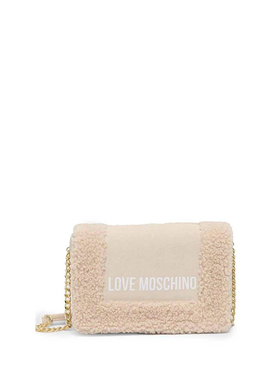 Love Moschino Krem Kadın 16x23x7 cm Çapraz Çanta JC4292PP0HKY110A