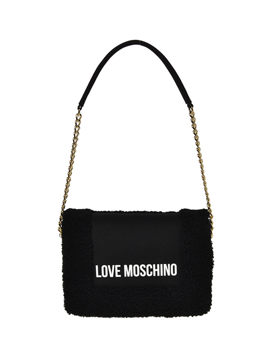 Love Moschino Siyah Kadın 16x23x7 cm Çapraz Çanta JC4292PP0HKY100A