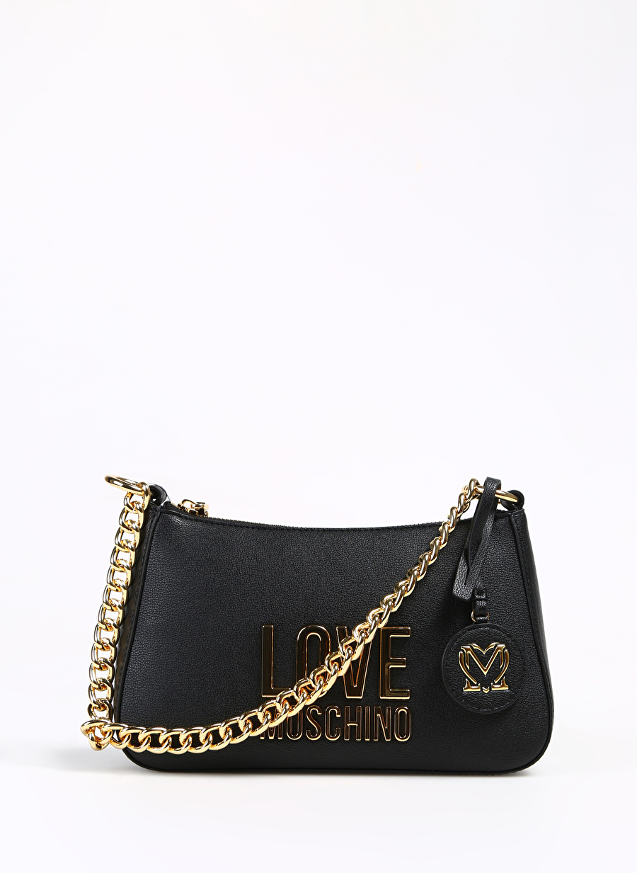 Love Moschino Siyah Kadın 16x25x9 cm Omuz Çantası JC4108PP1HLI0000