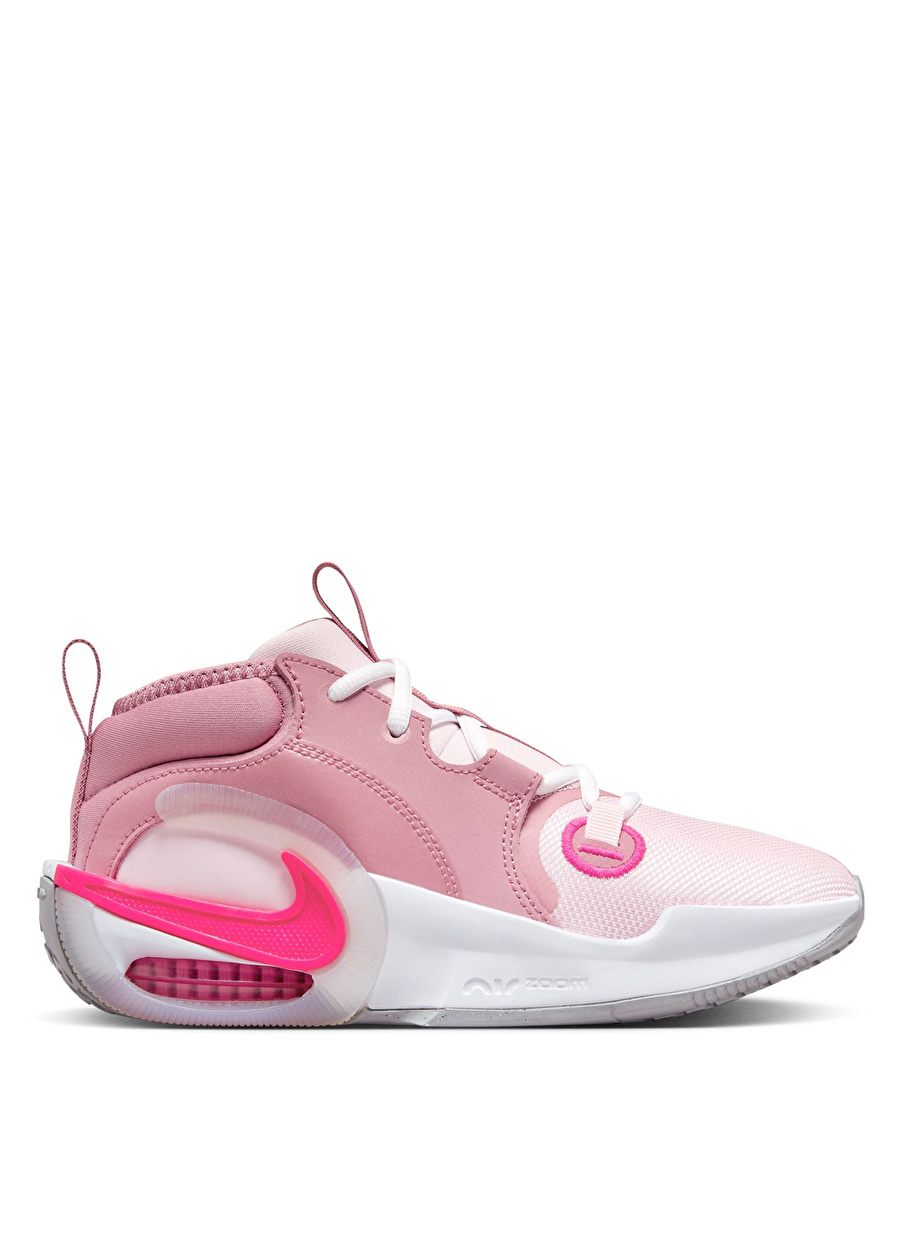 Pembe Kız Çocuk Deri + Tekstil Basketbol Ayakkabısı FB2689-600 NIKE AIR ZOOM CROSSOVER