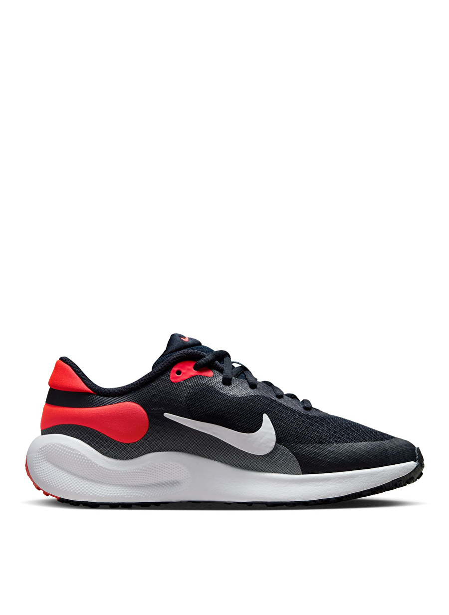 Nike REVOLUTION 7 (GS) Siyah - Kırmızı Erkek Çocuk Yürüyüş Ayakkabısı FB7689-400