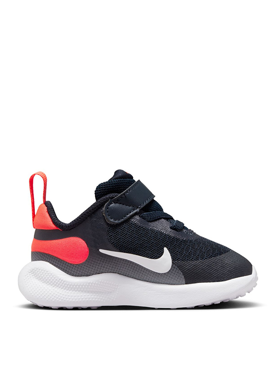 Nike Siyah - Kırmızı Bebek Yürüyüş Ayakkabısı FB7691-400 NIKE REVOLUTION 7 (TDV)