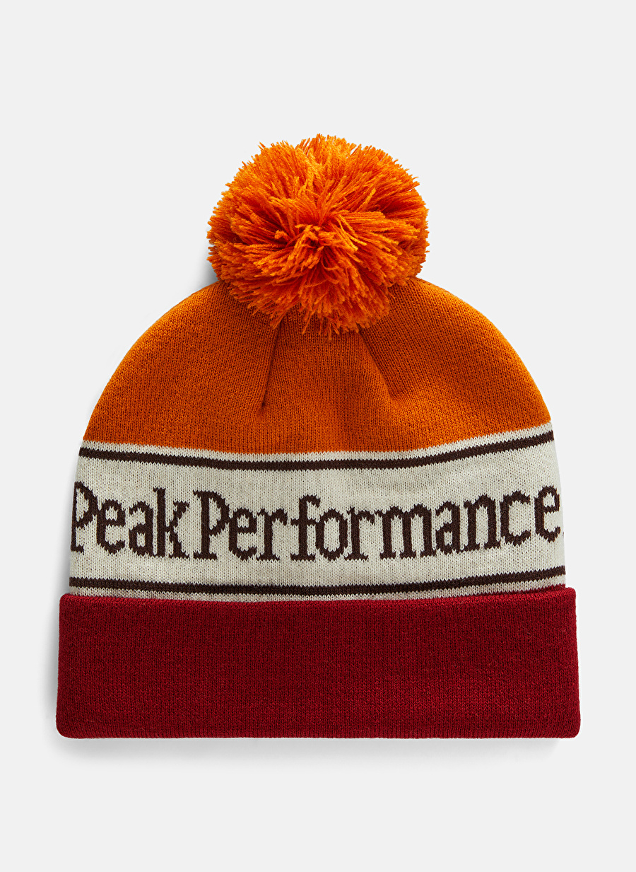 Peak Performance Turuncu - Kırmızı Unisex Bere G77982120_Pow Hat