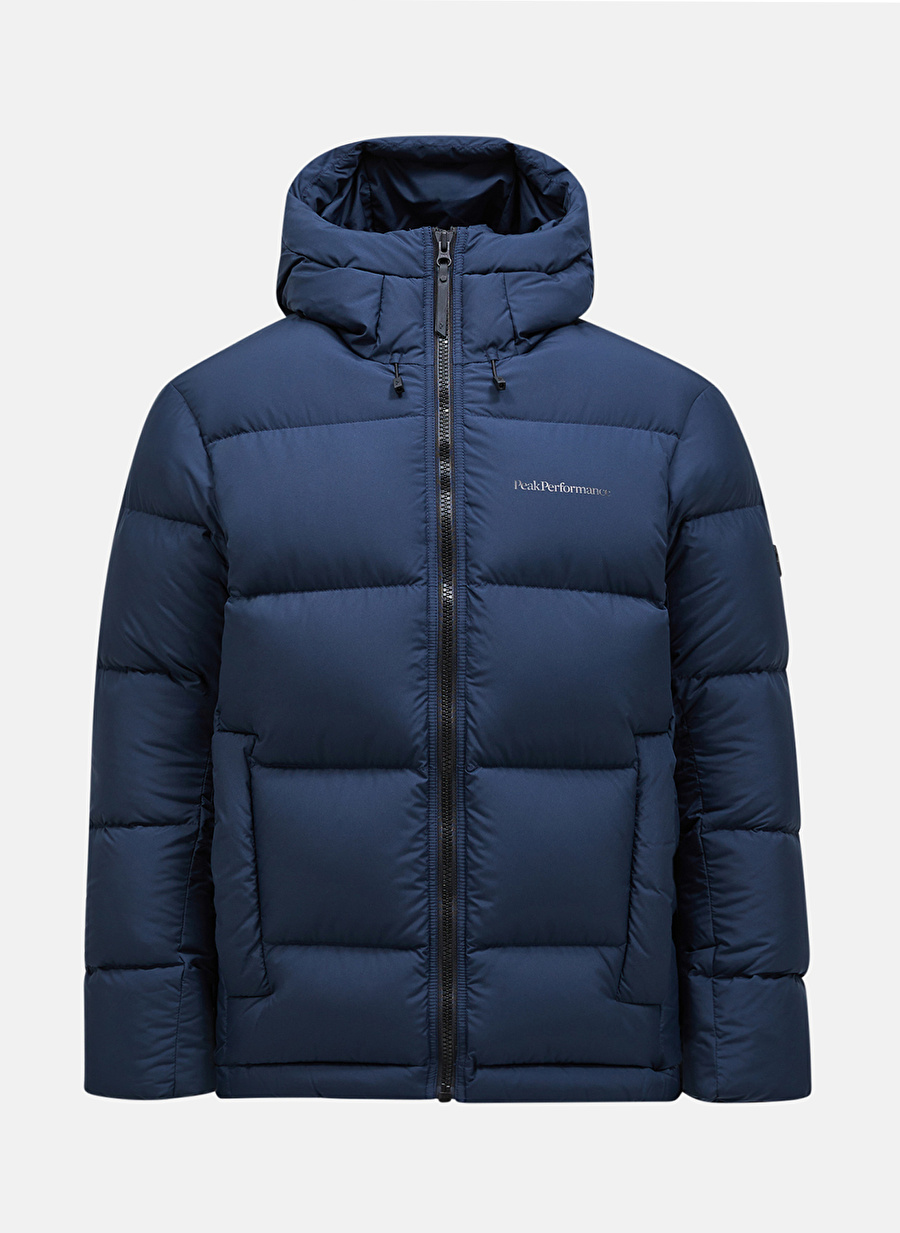 Peak Performance Lacivert Erkek Kapüşon Yaka Mont G77962020_M Rivel Jacket