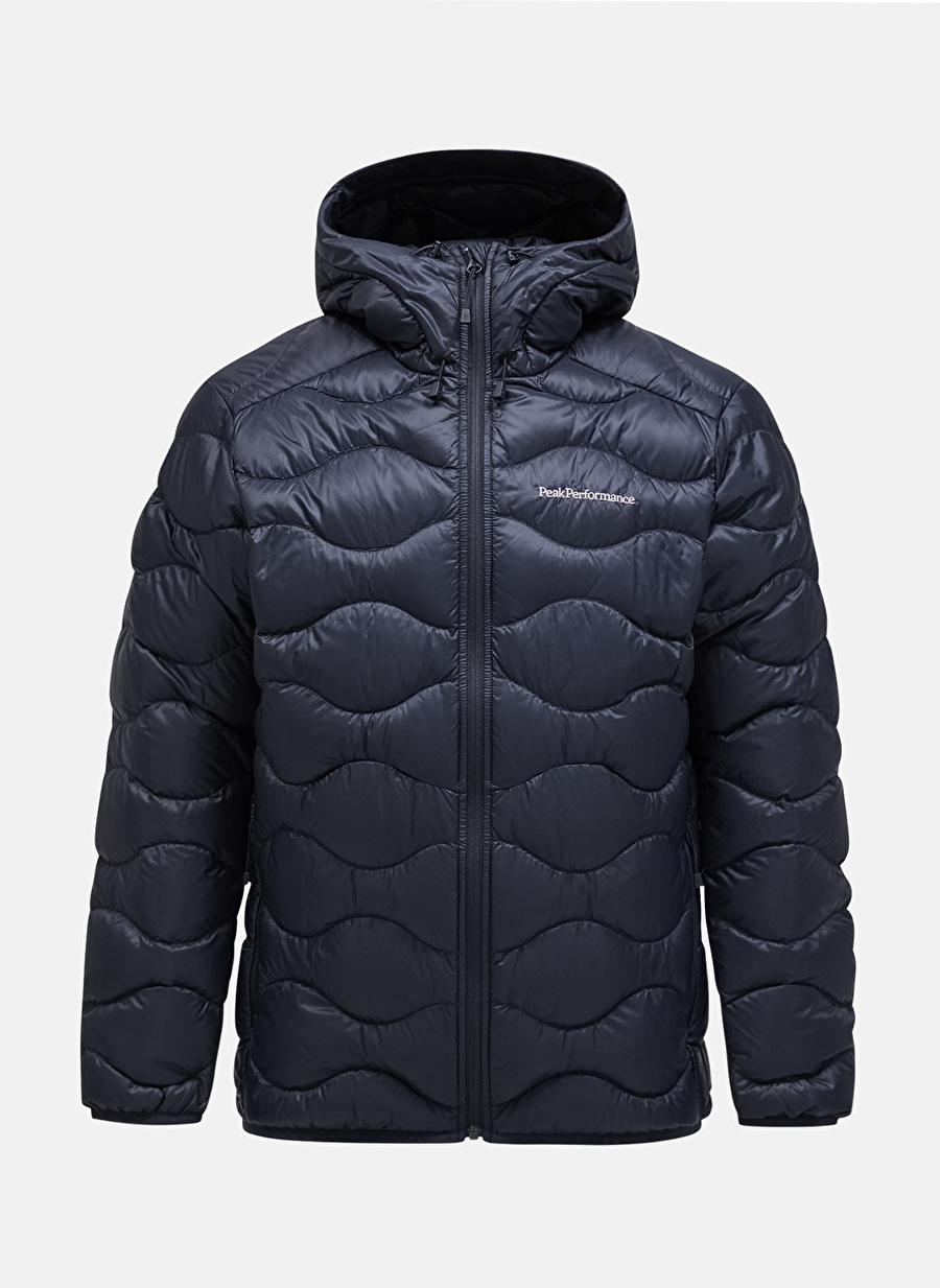 Peak Performance Siyah Erkek Kapüşon Yaka Mont G79621020_M Helium Down Hood Jacket