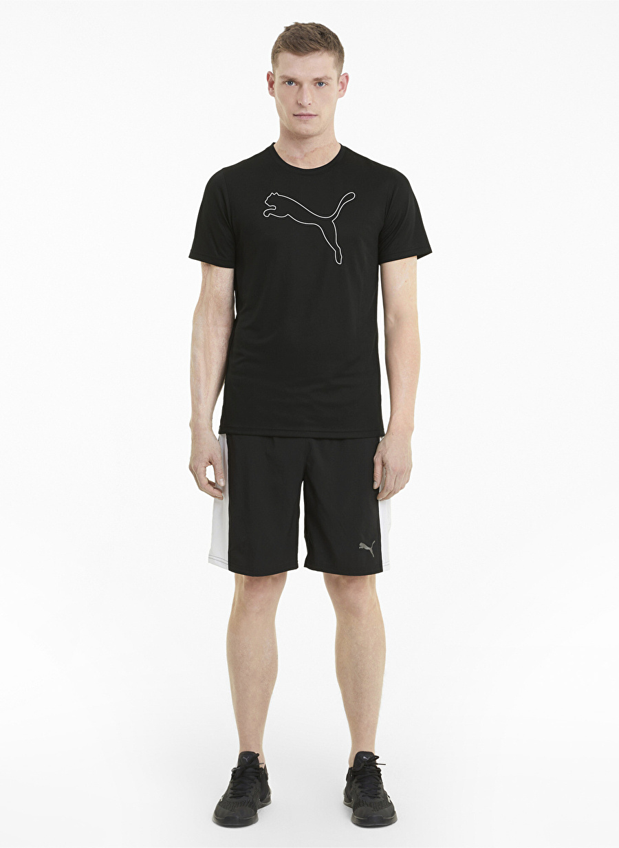 Puma Siyah Erkek  T-Shirt 52031501-PERFORMANCE CAT TEE M