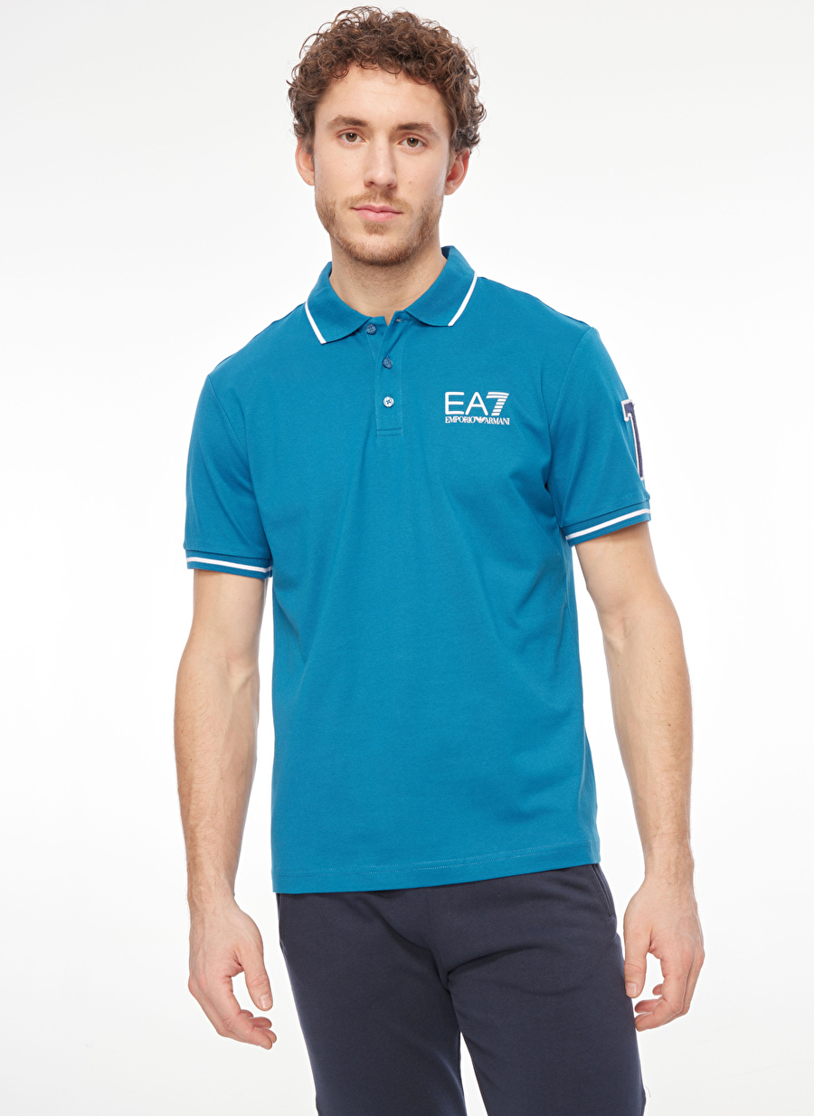 EA7 Saks Erkek Polo T-Shirt 6RPF01PJ7BZ1584