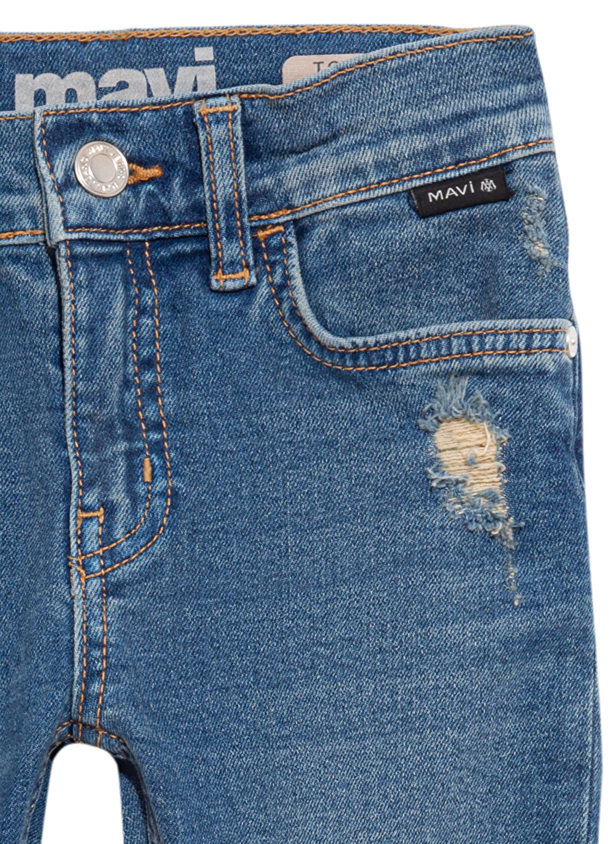 Mavi  TOM Lt Blue Normal Bel Açık Mavi Erkek Çocuk Denim Pantolon_4