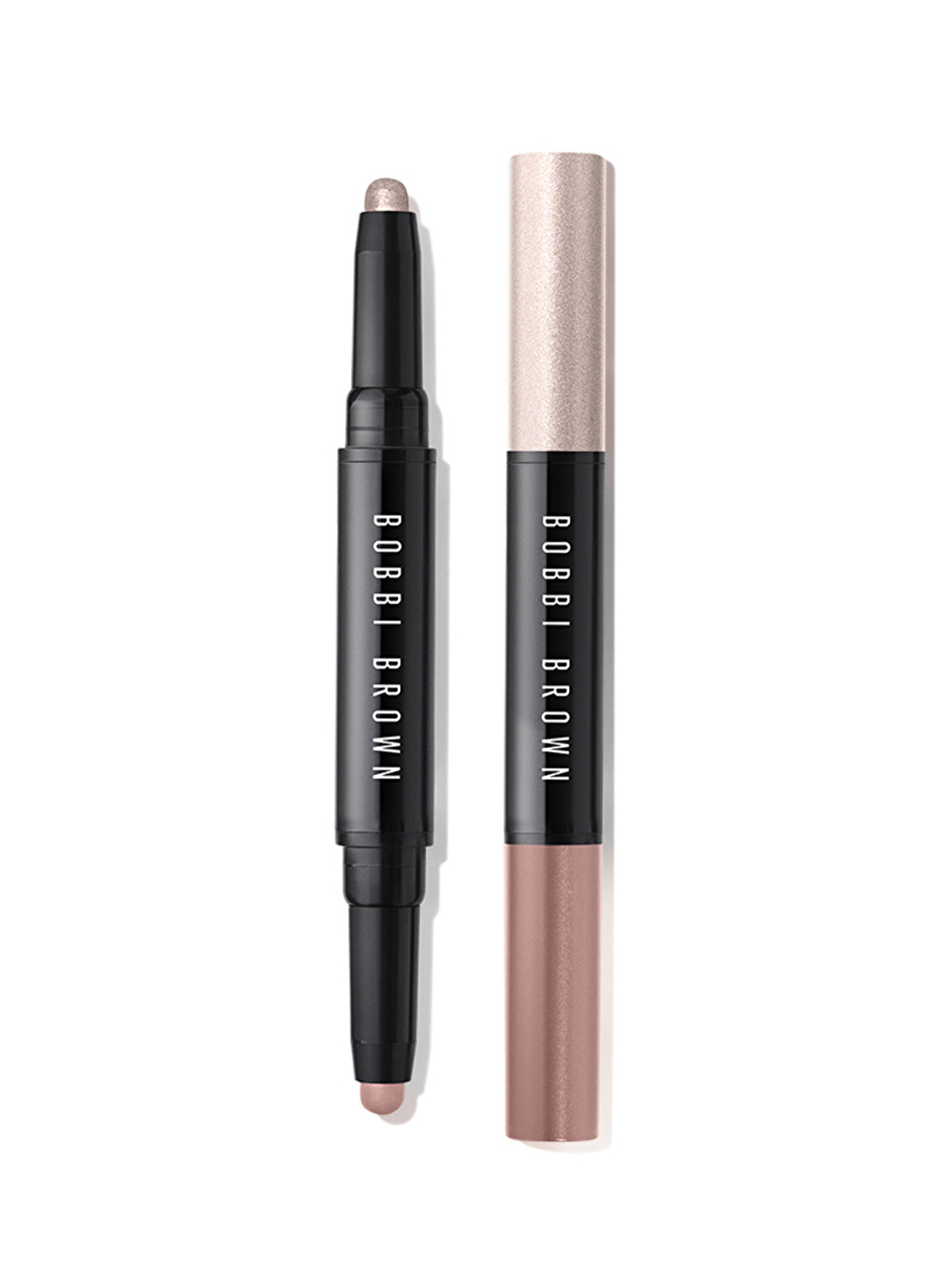 Bobbi Brown Çift Taraflı Long-Wear Cream Shadow Stick Kalem Far - Platinum Pink/Antique Rose