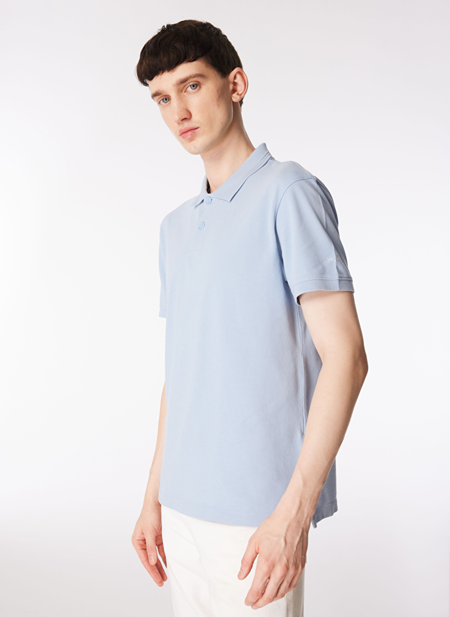 Levis Düz Mavi Erkek Polo T-Shirt A9451-0003_THE STANDARD POLO SOFT C