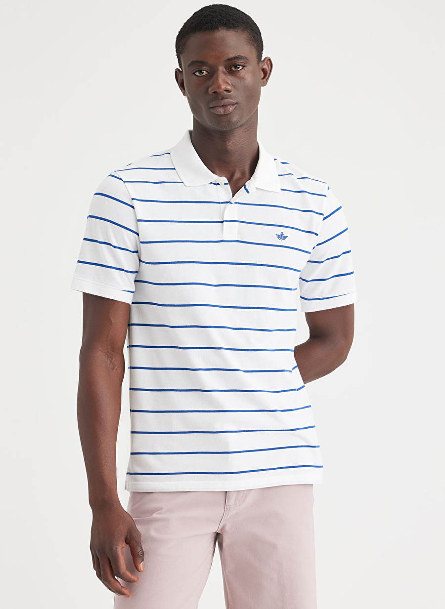 Dockers Mavi Erkek Polo T-Shirt A1159-0087