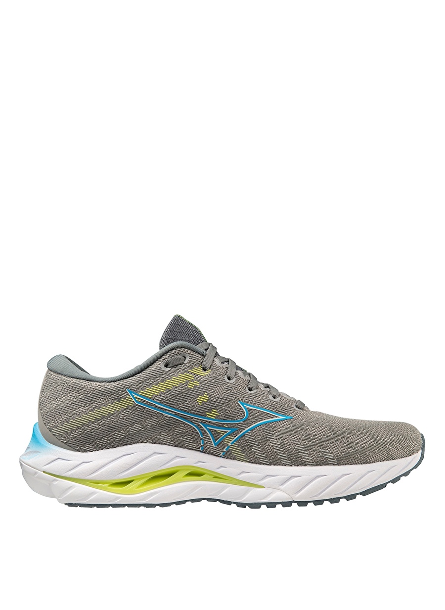 Mizuno Gri Erkek Koşu Ayakkabısı J1GC234451-Wave Inspire 19