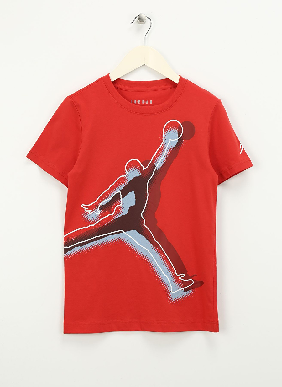 Nike Baskılı Kırmızı Erkek T-Shirt 95C977-R0F-JDB JUMPMAN HBR HAZE OUT