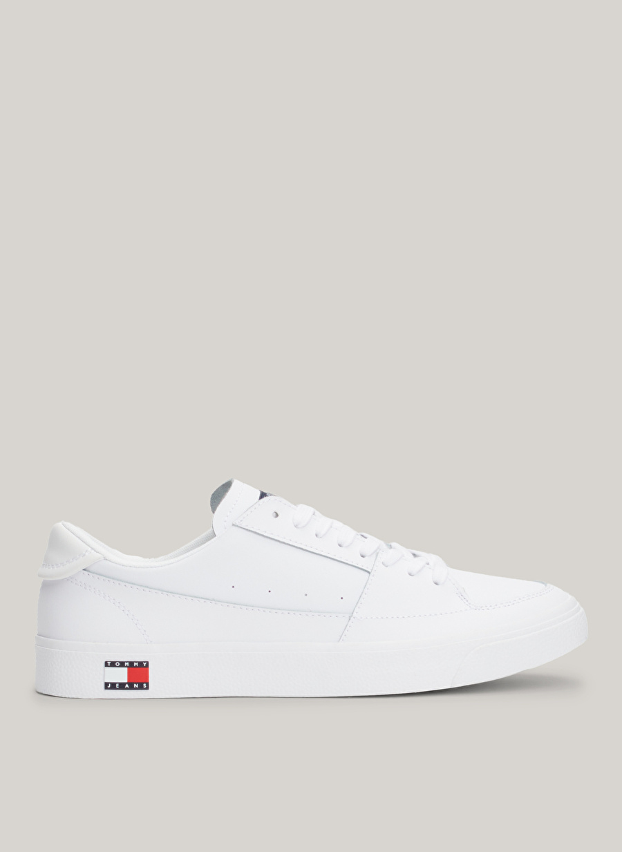 Tommy Hilfiger Beyaz Erkek Sneaker TJM  VULCANIZED ESS