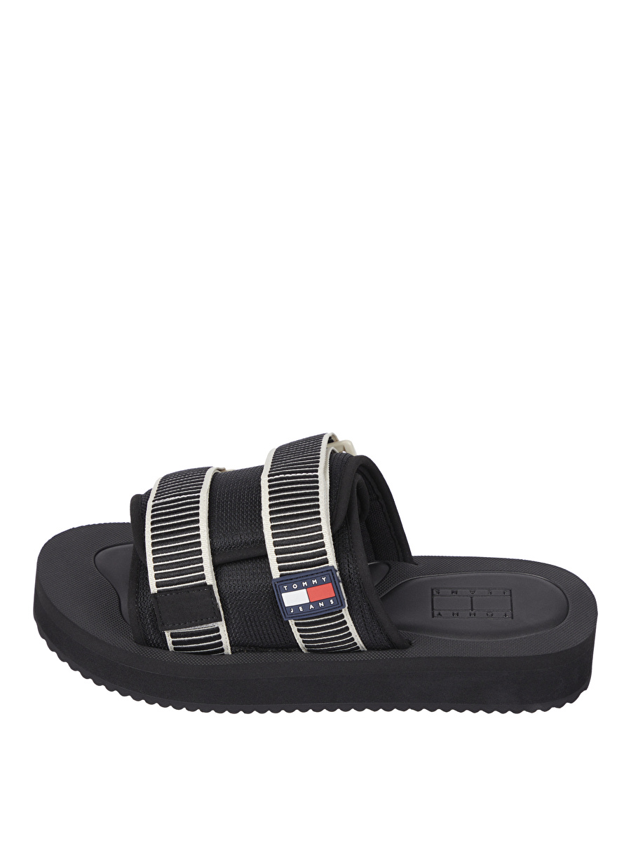 Tommy Hilfiger Siyah Erkek Terlik TJM SANDAL CASUAL