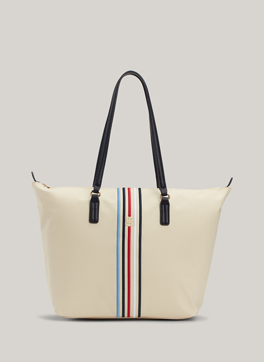 Tommy Hilfiger Bej Kadın 48x32x14 cm Omuz Çantası AW0AW15981AEF