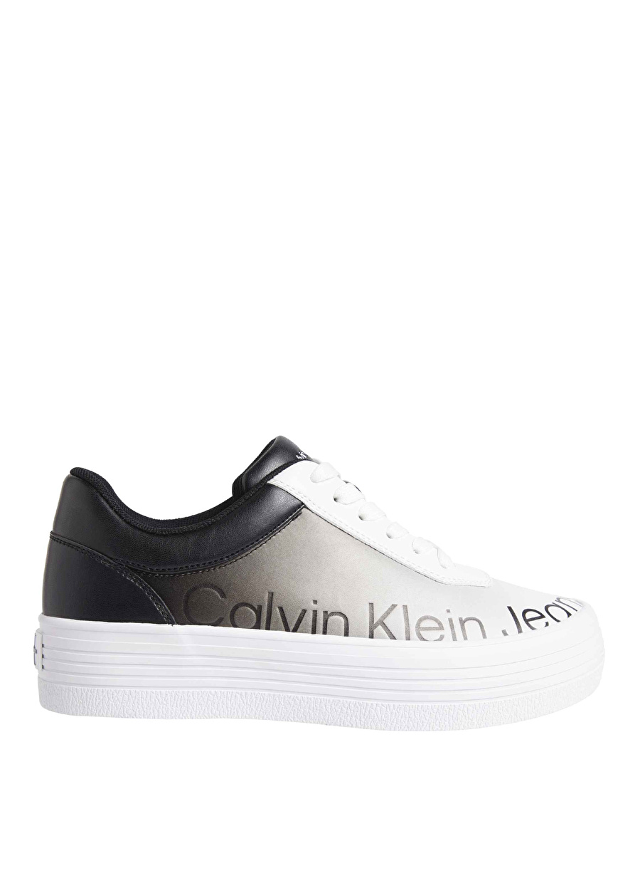 Calvin Klein Siyah Kadın Deri Sneaker YW0YW0129300Z