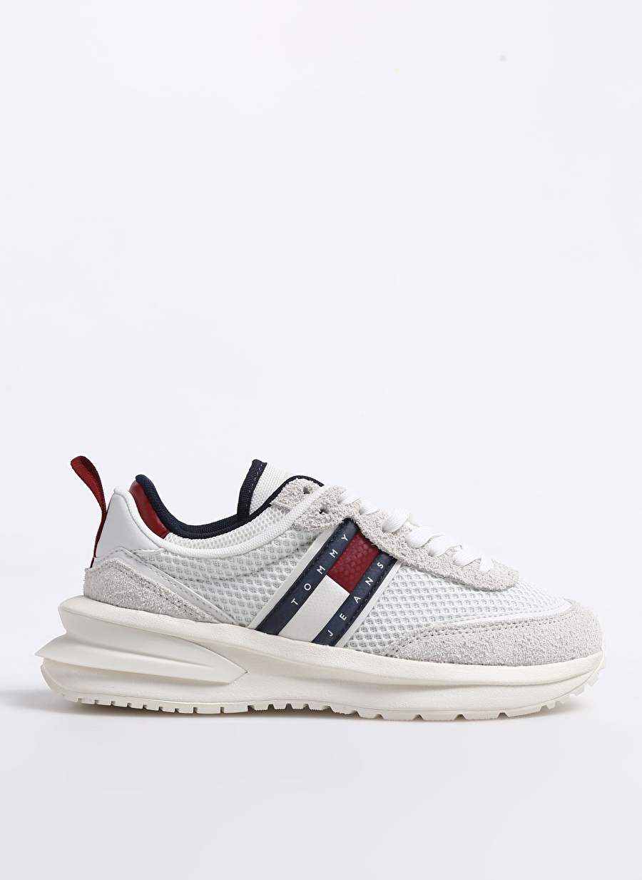 Tommy Hilfiger Beyaz Kadın Deri Sneaker EN0EN025020K4