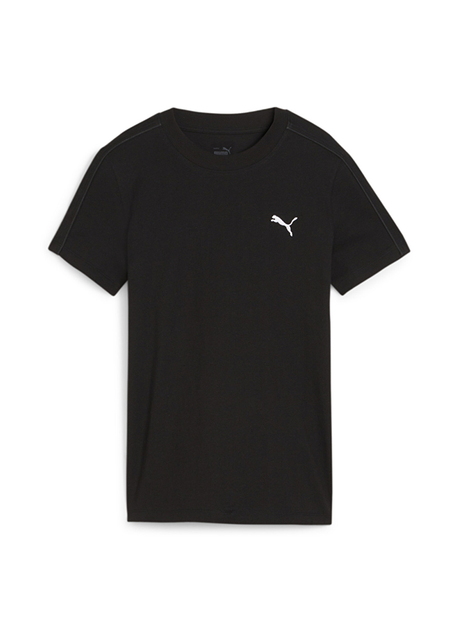 Puma 67788301 HER Tee Siyah Kadın Bisiklet Yaka Regular Fit T-Shirt