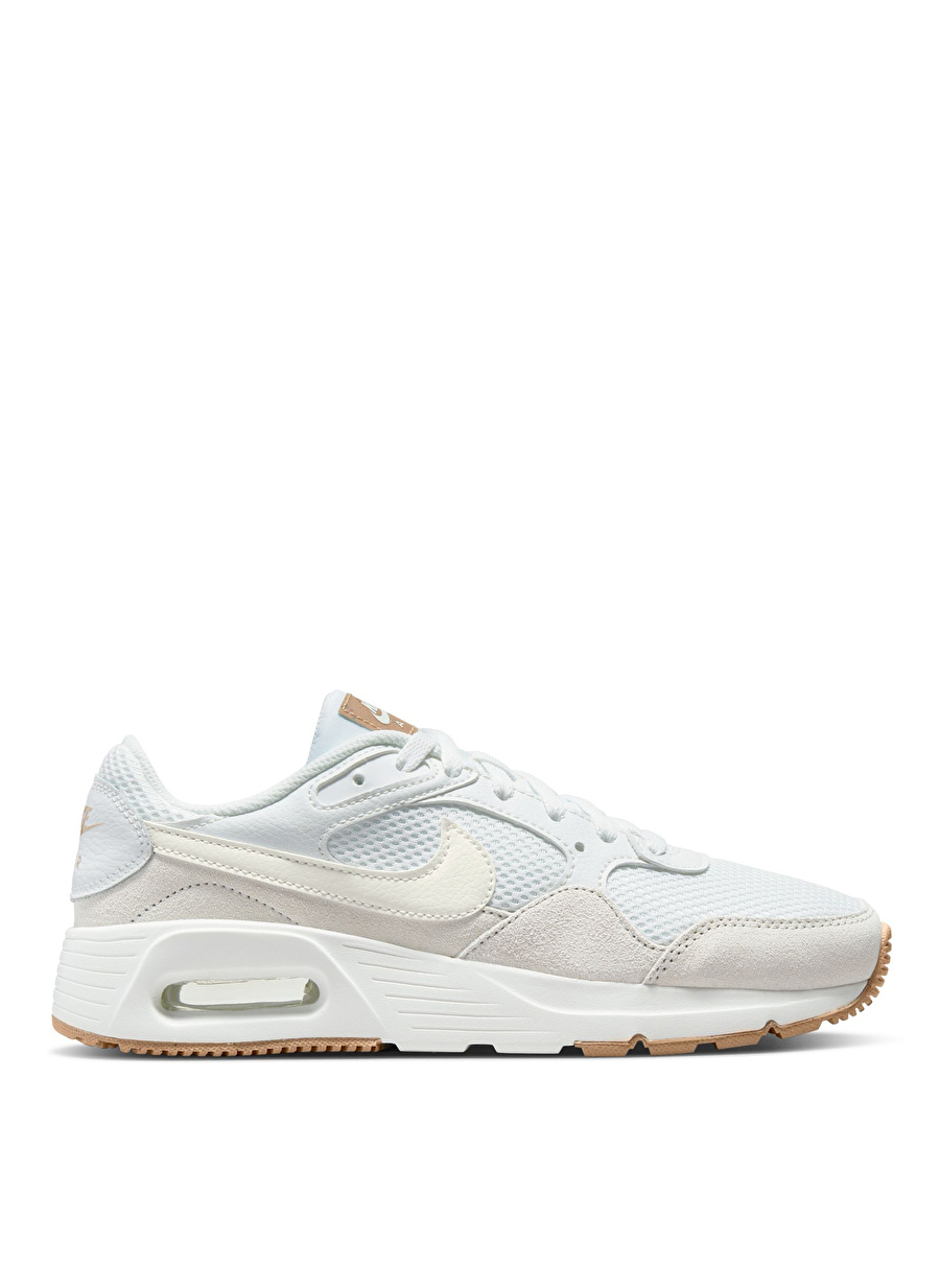 Beyaz - Bej Kadın Koşu Ayakkabısı CW4554-108-WMNS   AIR MAX SC