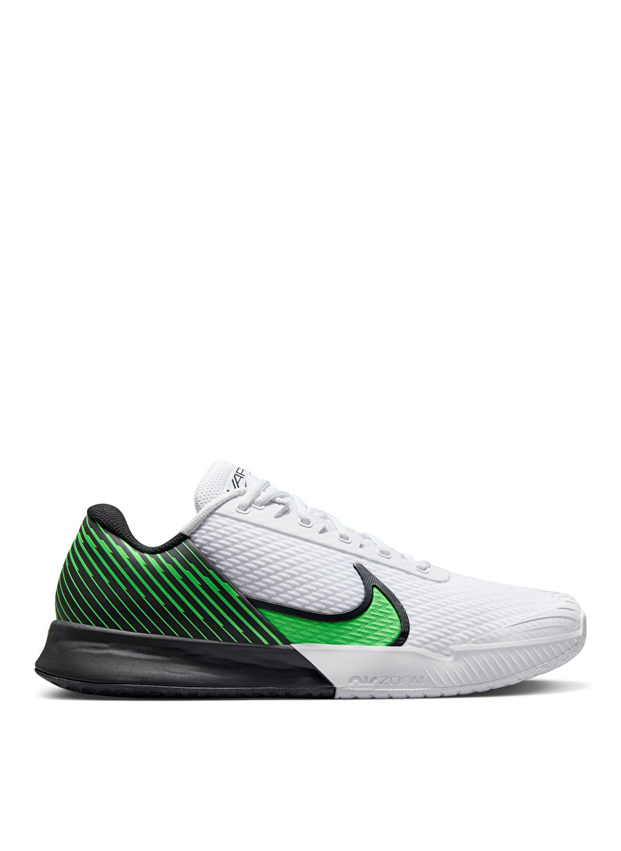 Siyah - Beyaz - Yeşil Erkek Tenis Ayakkabısı DR6191-105-M ZOOM VAPOR PRO 2