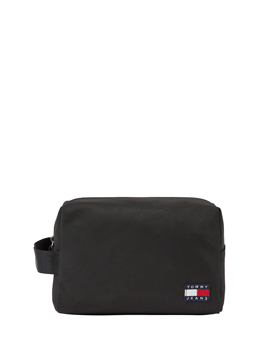 Tommy Hilfiger Siyah Erkek 24,5x14x13 cm Traş Çantası TJM ESS DAILY NYLON WASHBAG