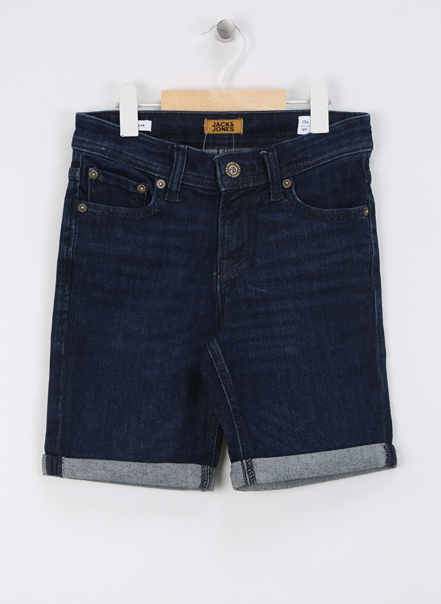 Jack & Jones Normal Bel Normal Açık Mavi Erkek Denim Şort JJIRICK JJORIGINAL SHORTS AM 600 JN