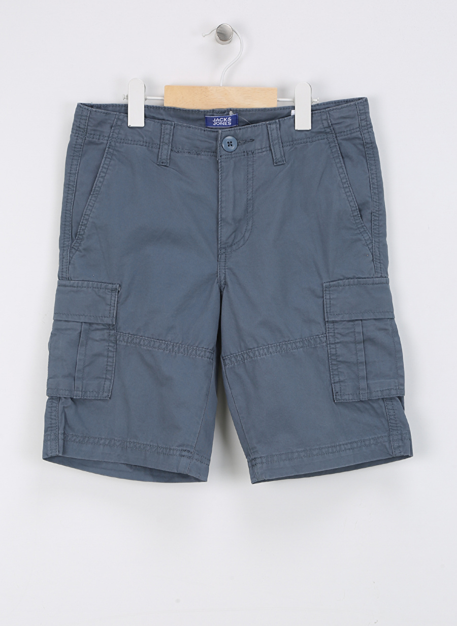 Jack & Jones Normal Bel Normal Mavi Erkek Çocuk Şort JPSTCOLE JJCAMPAIGN SHORT JNR