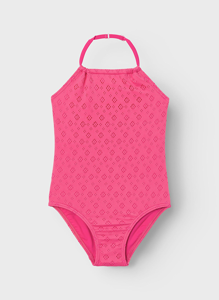 Name İt Fuşya Kız Çocuk Mayo NKFZAYA SWIMSUIT