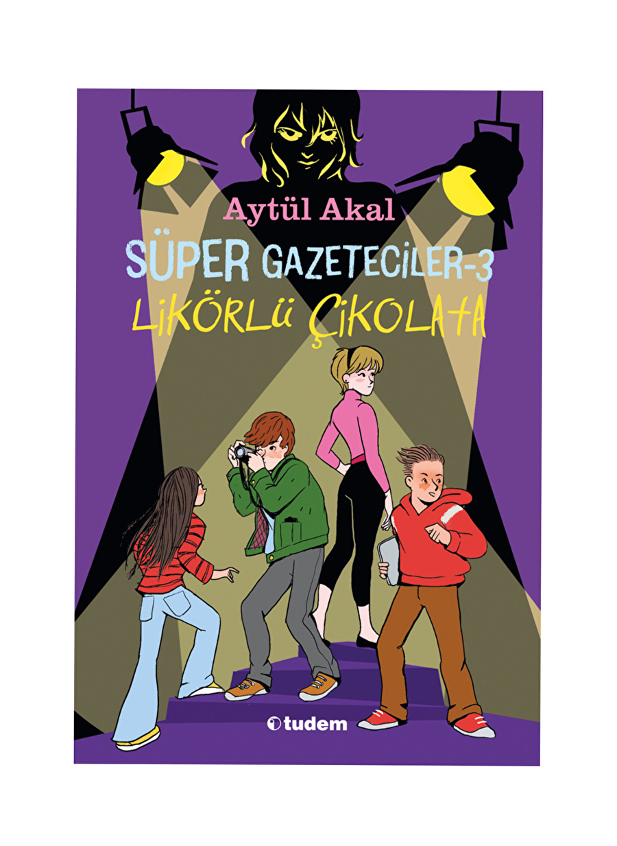 Tudem Kitap Süper Gazeteciler 3 Likörlü çikolata