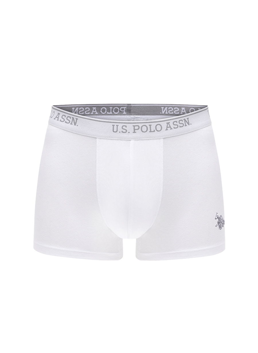 U.S. Polo Assn. Beyaz Erkek Boxer I081SZ0IA.000.3BDZBBB24Y