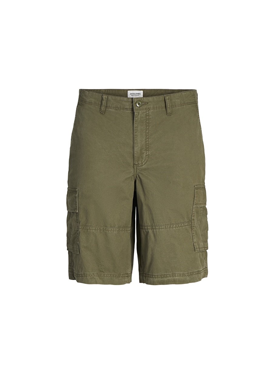 Jack & Jones Haki Erkek Kargo Şort JPSTCOLE JJCAMPAIGN SHORT