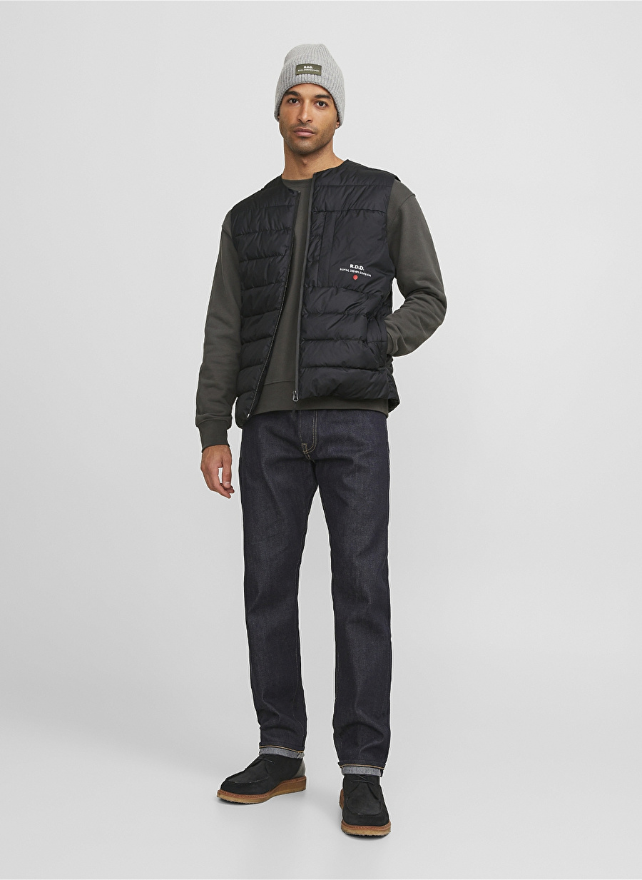 Jack & Jones Siyah Erkek Yelek RDDURBAN VEST