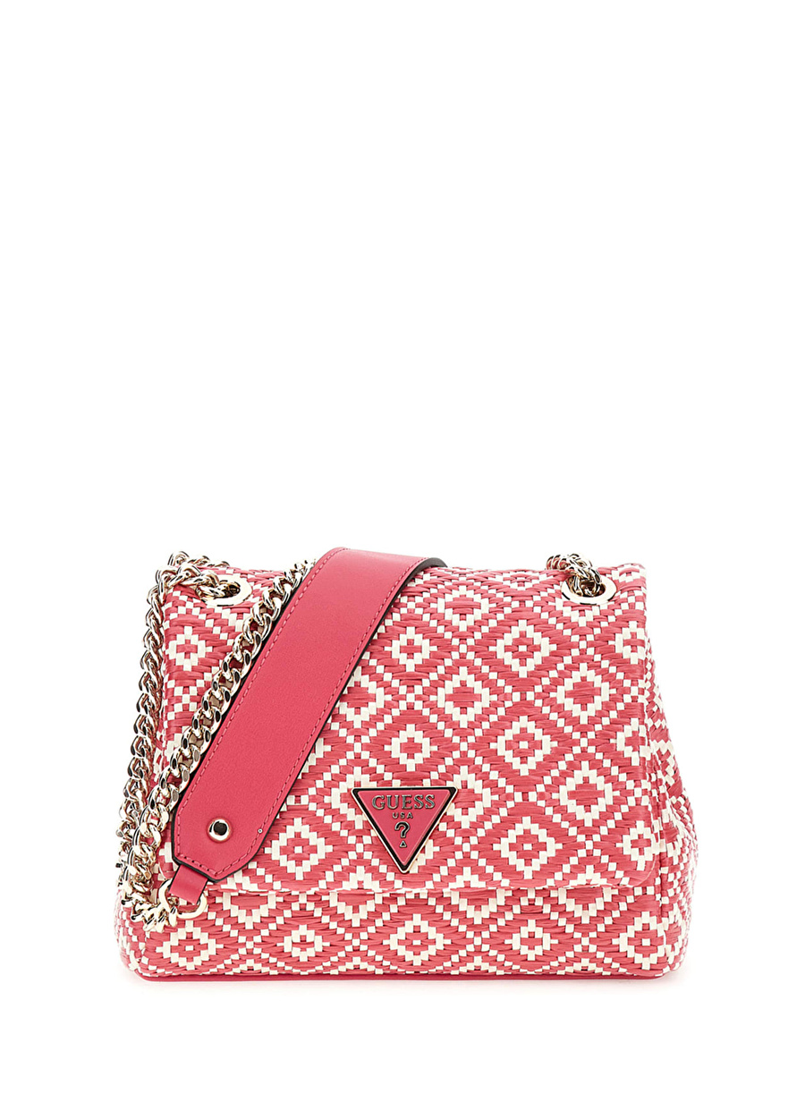 Guess Pembe Kadın 16x10x21 cm Çapraz Çanta HWWR9228210-WAT