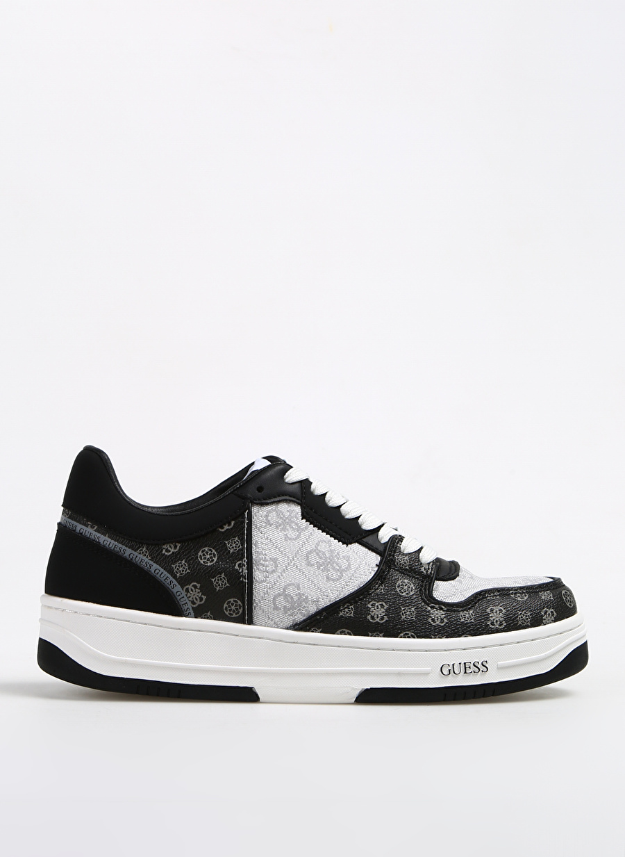 Guess Siyah - Gri Erkek Sneaker ANCONA LOW